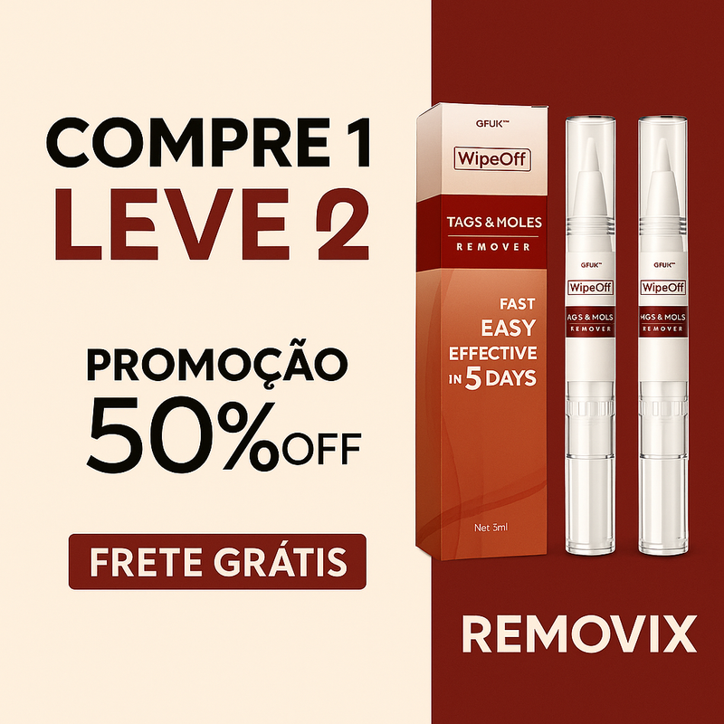 Removix - Remova Verrugas, Manchas e Marcas com Rapidez e Eficácia! BRINDE ESPECIAL